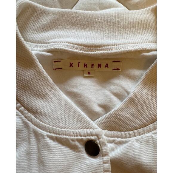 XiRENA Cotton Twill Bomber Varsity Jacket Size M (minimalist streetwear) - Picture 5 of 6
